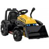 JOKO Elektrický traktor Buldozér G320 s pohyblivou Radlicou žltý JOKO Elektrický traktor Buldozér G320 s pohyblivou Radlicou žltý