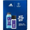 Adidas UEFA Champions League Best of The Best Deo Natural Sprej 75 ml + sprchový gél 250 ml Adidas UEFA Champions League Best of The Best Deo Natural Sprej 75 ml + sprchový gél 250 ml