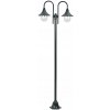 Záhradná lampa VidaXL 2-bodová tmavozelená E27 220 cm Záhradná lampa VidaXL 2-bodová tmavozelená E27 220 cm