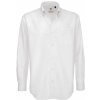 Košeľa pánska B&C Oxford s dlhým rukávom - biela, Košeľa pánska B&C Oxford s dlhým rukávom - biela,