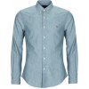 Polo Ralph Lauren Košele s dlhým rukávom CHEMISE COUPE SLIM EN DENIM Modrá Polo Ralph Lauren Košele s dlhým rukávom CHEMISE COUPE SLIM EN DENIM Modrá