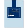 SCANquilt Prestieradlo Jersey Elastic Lycra svetlo modré 100 × 220 cm SCANquilt Prestieradlo Jersey Elastic Lycra svetlo modré 100 × 220 cm