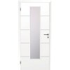 Solodoor bezfalcové Snow 8 presklené biele 80 P