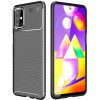 Puzdro karbónové Samsung Galaxy M31s čierna farba Puzdro karbónové Samsung Galaxy M31s čierna farba