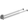 COLOMBO CB - PLUS W4914 - Držiak na uteráky dvojitý teleskopický CHL - chróm lesklý (CR) COLOMBO CB - PLUS W4914 - Držiak na uteráky dvojitý teleskopický CHL - chróm lesklý (CR)