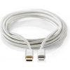 Nedis CCTB39650AL20 Lightning/USB 2.0 Apple Lightning 8pinový - USB-C zástrčka, 2m, stříbrný
