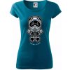 Cross rider piesty helma - Dámske tričko Pure - M ( Petrolejová ) Cross rider piesty helma - Dámske tričko Pure - M ( Petrolejová )