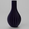 Váza Encelys Farba produktu: Purple, Výška vázy: XL-280mm Váza Encelys Farba produktu: Purple, Výška vázy: XL-280mm