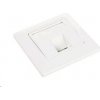 Solarix Dátová zásuvka CAT6 1xRJ45 pod omietku, biela Solarix Dátová zásuvka CAT6 1xRJ45 pod omietku, biela