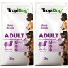 TropiDog Premium Adult MEDIUM & LARGE BREEDS - s jahňacím mäsom a ryžou 2x12kg TropiDog Premium Adult MEDIUM & LARGE BREEDS - s jahňacím mäsom a ryžou 2x12kg