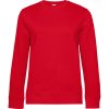 B&C Mikina B&C QUEEN Crew Neck, dámská COT01W01Q00403-red L Červená B&C Mikina B&C QUEEN Crew Neck, dámská COT01W01Q00403-red L Červená