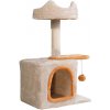 Aga Škrabadlo pre mačky 42x30x70 cm Béžové Aga Škrabadlo pre mačky 42x30x70 cm Béžové