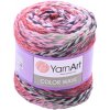 Pletacia vlna YarnArt COLOR Wave 112 zelená ružová modrá Pletacia vlna YarnArt COLOR Wave 112 zelená ružová modrá