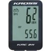 KELLYS KROSS KRC211 Cyklocomputer merač na bicykel káblový čierny KELLYS KROSS KRC211 Cyklocomputer merač na bicykel káblový čierny