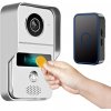 WiFi IP videozvonček DBV02P s RFID čítačkou + 433MHz zvonček WiFi IP videozvonček DBV02P s RFID čítačkou + 433MHz zvonček