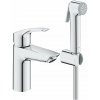 Grohe Eurosmart - Umývadlová batéria s bidetovou spŕškou, chróm - 23124003 Grohe Eurosmart - Umývadlová batéria s bidetovou spŕškou, chróm - 23124003