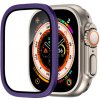 AppleKing tvrdené sklo s kovovým rámčekom pre Apple Watch Ultra 49mm - fialové - možnosť vrátiť tovar ZADARMO do 30tich dní AppleKing tvrdené sklo s kovovým rámčekom pre Apple Watch Ultra 49mm - fialové - možnosť vrátiť tovar ZADARMO do 30tich dní