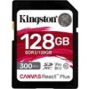 Kingston SDXC Canvas React Plus 128GB 300R/260W UHS-II U3 SDR2/128GB Kingston SDXC Canvas React Plus 128GB 300R/260W UHS-II U3 SDR2/128GB