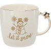 Porcelánový vianočný hrnček 360 ml s motívmi Let it Snow Porcelánový vianočný hrnček 360 ml s motívmi Let it Snow