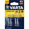 Varta LongLife AA 4+2ks Varta LongLife AA 4+2ks