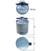 Palivový filter MAHLE KL 440/40 Palivový filter MAHLE KL 440/40