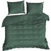 Eurofirany satén obliečky Vera tmavozelené 200X220 2x70X80 Eurofirany satén obliečky Vera tmavozelené 200X220 2x70X80