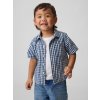 GAP Baby džínsová košeľa Big Shirt Modrá 5YRS GAP Baby džínsová košeľa Big Shirt Modrá 5YRS