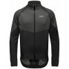 GORE Cyklistická vetruodolná bunda - PHANTOM - šedá/čierna M GORE Cyklistická vetruodolná bunda - PHANTOM - šedá/čierna M