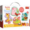 Moje první puzzle Trefl Baby 4v1 Zvířecí mláďata 2,3,4,5 dílků Moje první puzzle Trefl Baby 4v1 Zvířecí mláďata 2,3,4,5 dílků