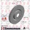 Brzdový kotúč ZIMMERMANN 460.1553.52 Brzdový kotúč ZIMMERMANN 460.1553.52