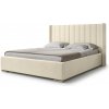 Wilsondo Čalúnená manželská posteľ s úložným priestorom Palmira 180x200 - smotanová Wilsondo Čalúnená manželská posteľ s úložným priestorom Palmira 180x200 - smotanová