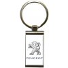 Kľúčenka kovová PEUGEOT - obdĺžnik bez retiazky Kľúčenka kovová PEUGEOT - obdĺžnik bez retiazky