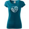 Florbal love - Dámske tričko Pure - M ( Petrolejová ) Florbal love - Dámske tričko Pure - M ( Petrolejová )