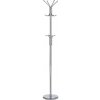 Kovový stojanový vešiak Autronic 80001-06B CR – lesklý chróm, 182 cm Kovový stojanový vešiak Autronic 80001-06B CR – lesklý chróm, 182 cm