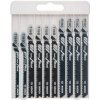 Bosch 2607010629 Súprava pílových plátkov pre priamočiare píly Basic for Wood 10 ks Bosch 2607010629 Súprava pílových plátkov pre priamočiare píly Basic for Wood 10 ks