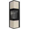 Cate Krbové kachle TORA M 8 povrchová úprava - FOKOS SALE s čiernym ohniskom Cate Krbové kachle TORA M 8 povrchová úprava - FOKOS SALE s čiernym ohniskom