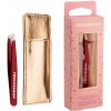 Tweezerman Vintage Rose Mini Slant Tweezer - pinzeta na obočie s puzdrom Tweezerman Vintage Rose Mini Slant Tweezer - pinzeta na obočie s puzdrom