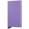 Secrid Hliníkové puzdro na platobné karty Cardprotector Powder Lilac fialové
