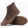 Ombre Men's ankle sneakers with rubber sole - brown hnedá 44 Ombre 5902228994688 Ombre Men's ankle sneakers with rubber sole - brown hnedá 44 Ombre 5902228994688