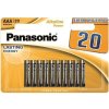 Panasonic - bronze alkaline aaa battery lr03 blister*20 Panasonic - bronze alkaline aaa battery lr03 blister*20