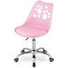 Bestent Kancelárska stolička ružová PAW Basic Bestent Kancelárska stolička ružová PAW Basic