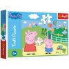 Trefl Puzzle Prasiatko Peppa / modré plavky Zábava s priateľmi 33x22cm 60 dielikov v krabičke 89017356 Trefl Puzzle Prasiatko Peppa / modré plavky Zábava s priateľmi 33x22cm 60 dielikov v krabičke 89017356