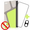 Tempered Glass Protector pre iPhone 17, ANTIBACTERIAL + sklo na kameru CaseFriendly TGA-IP17-BL