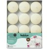 BOLSIUS Plávajúce sviečky krémové Maxi 8 h 12 ks BOLSIUS Plávajúce sviečky krémové Maxi 8 h 12 ks