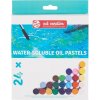 ArtCreation Vodou miešateľné olejové pastely sada 24 ks ArtCreation Vodou miešateľné olejové pastely sada 24 ks