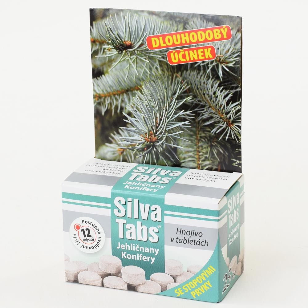 SilvaTabs - tablety na jehličnany, konifery 25 ks