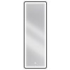 MEXEN - Coro zrkadlo s osvetlením 50 x 150, LED 6000K, čierny rám 9817-050-150-611-70 MEXEN - Coro zrkadlo s osvetlením 50 x 150, LED 6000K, čierny rám 9817-050-150-611-70