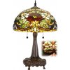 Mega Tiffany svietidlo LILY HEMISPHERE Ø50*85 Mega Tiffany svietidlo LILY HEMISPHERE Ø50*85