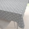 Biante Saténový obdĺžnikový obrus LUP-504 Snehové vločky na striebornom 120x140 cm Biante Saténový obdĺžnikový obrus LUP-504 Snehové vločky na striebornom 120x140 cm