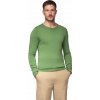 Ombre zelený sveter OM-SWBS-0106 s okrúhlym výstrihom, veľkosť XL Ombre zelený sveter OM-SWBS-0106 s okrúhlym výstrihom, veľkosť XL